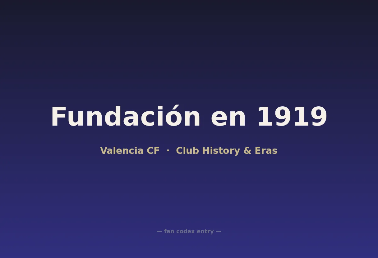 Fundación en 1919