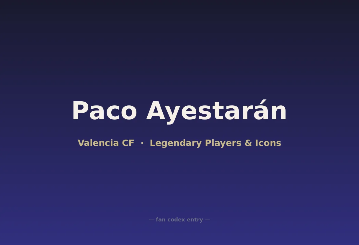 Paco Ayestarán