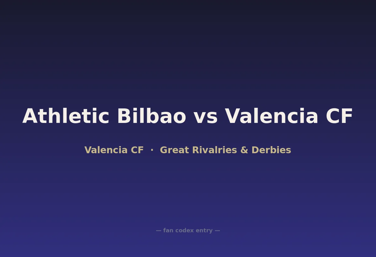 Athletic Bilbao vs Valencia CF